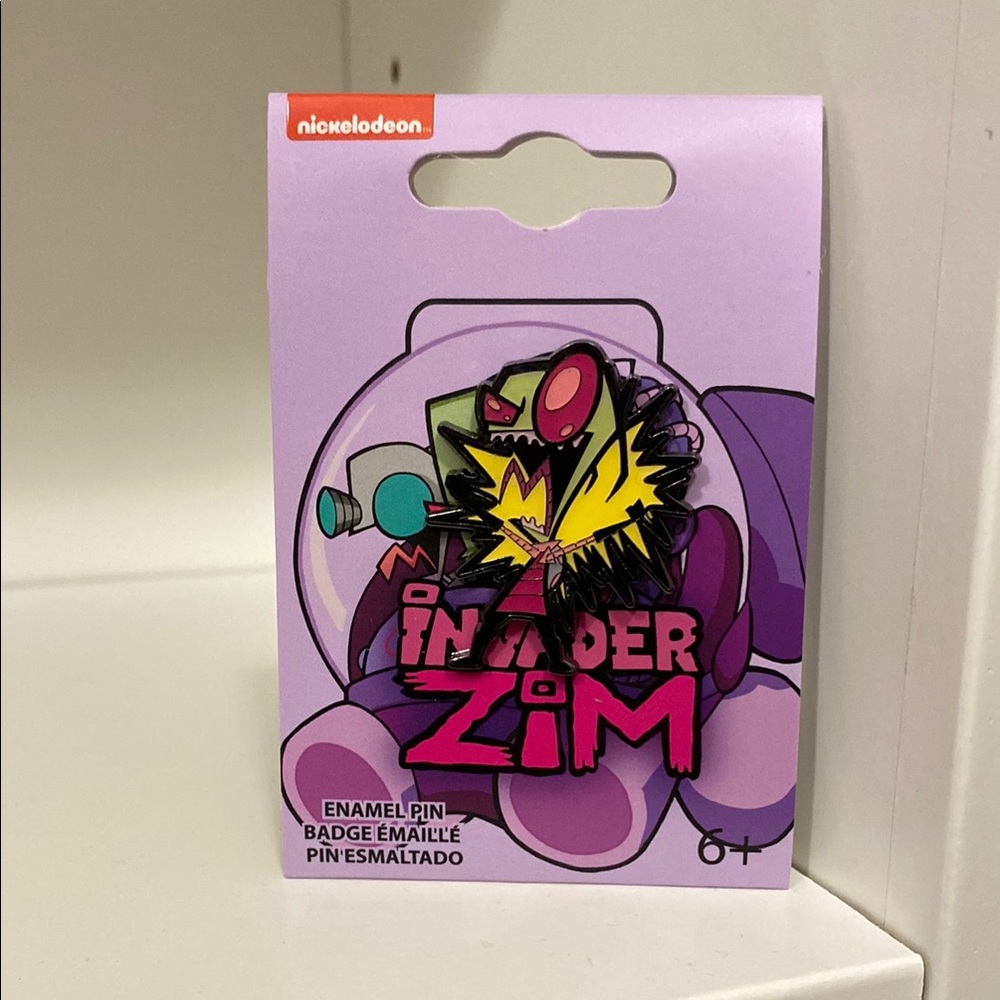 Nickelodeon Invader Zim Enamel Pin